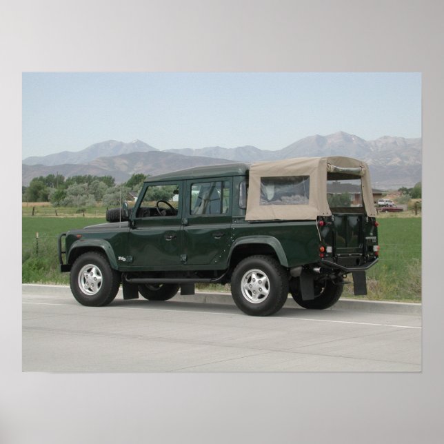 Póster Land Rover Defender 110 (Frente)