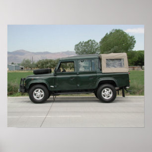 Póster Land Rover Defender 110