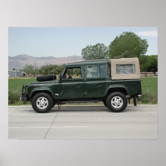 Póster Land Rover Defender 110 (Frente)