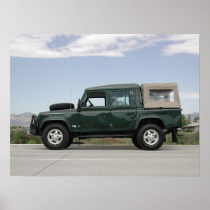Póster Land Rover Defender 110