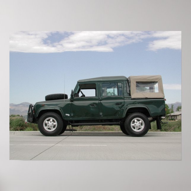 Póster Land Rover Defender 110 (Frente)