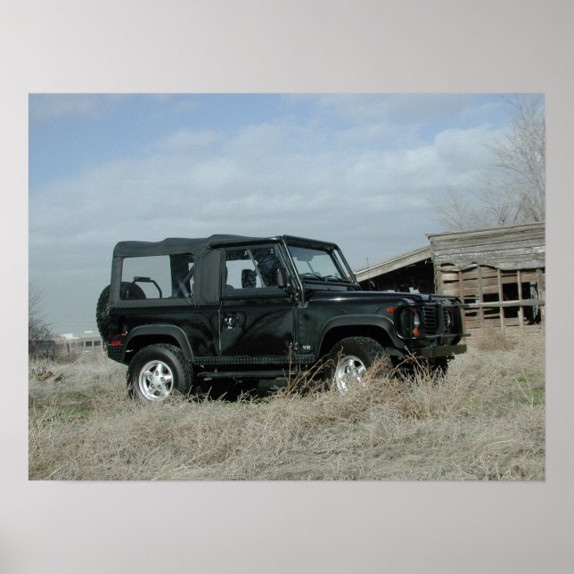 Póster Land Rover Defender 90 (Frente)