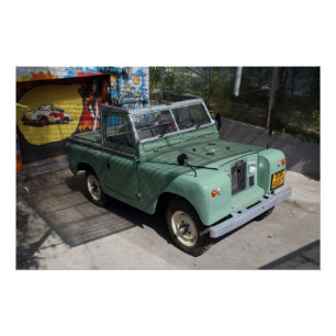 Póster Land Rover Serie II SWB
