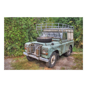 Póster Land Rover Serie III 109