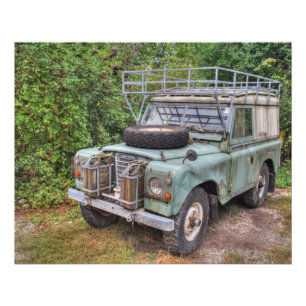 Póster Land Rover Serie III 109