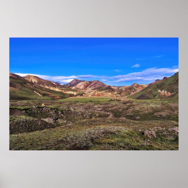 Póster Landmannalaugar (Frente)