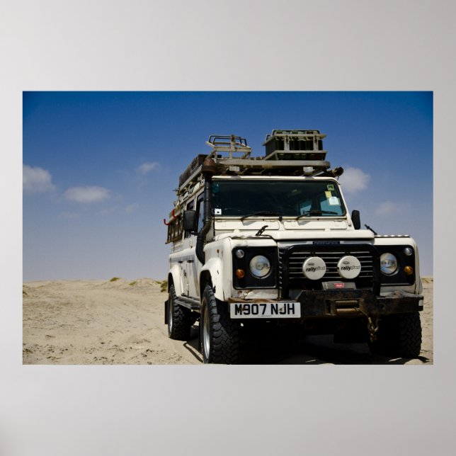 Póster Landrover (Frente)