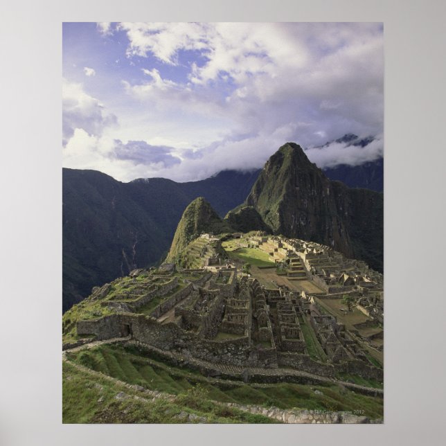 Póster Landscape of Machu Picchu, Peru (Frente)