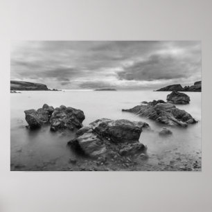 Póster Landscape on West Shetland
