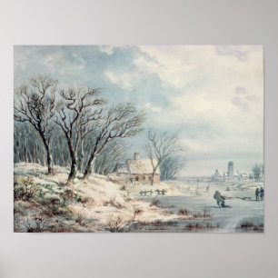 Póster Landscape: Winter
