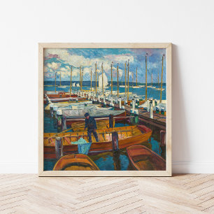 Póster Landungssteg am Wannsee   Philipp Franck