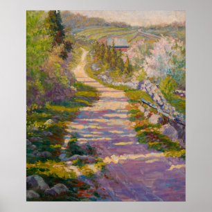 Póster Lane por Newell Convers Wyeth
