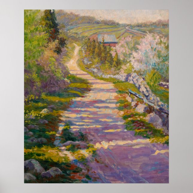 Póster Lane por Newell Convers Wyeth (Frente)
