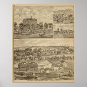 Póster Lanesboro Company, Lanesboro, Minnesota