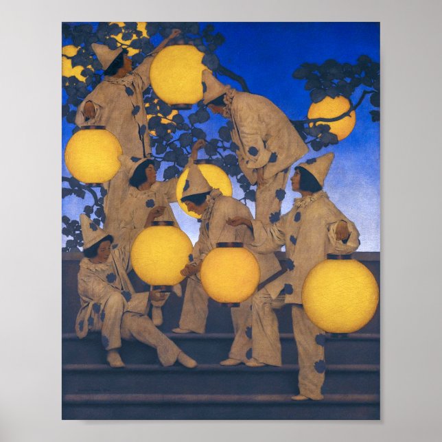 Póster Lantern Bearers | Maxfield Parrish | (Frente)