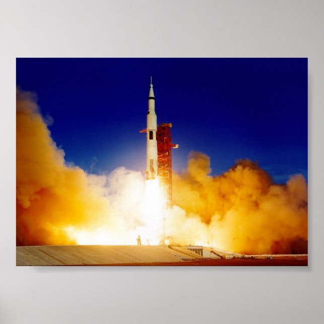 Póster Lanzamiento Apolo 8 (Frente)