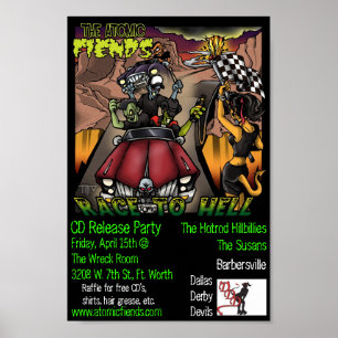 Póster Lanzamiento CD del AF