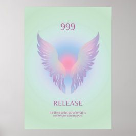 Póster Lanzamiento de Angel Number Aura 999