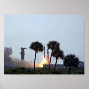 Póster Lanzamiento de Faith 7 (Mercury Atlas 9)