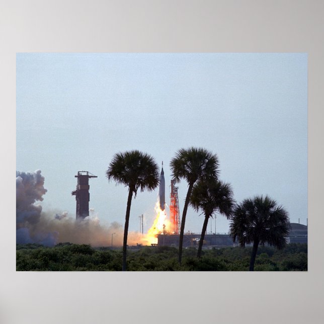 Póster Lanzamiento de Faith 7 (Mercury Atlas 9) (Frente)