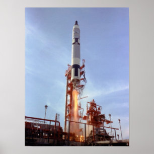 Póster Lanzamiento de Gemini 12
