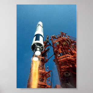 Póster Lanzamiento de Gemini 9A