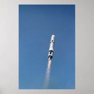 Póster Lanzamiento de Gemini 9A