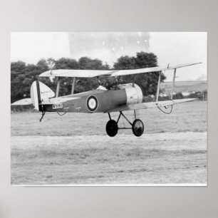 Póster Lanzamiento de los aviones de Sopwith