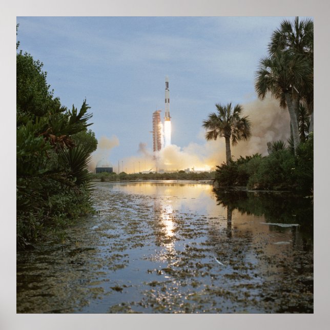 Póster Lanzamiento de Skylab 1 (Frente)