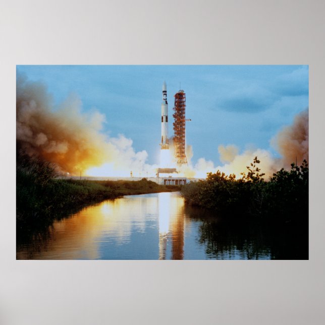 Póster Lanzamiento de Skylab 1 (Frente)