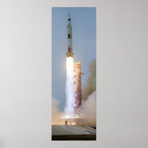 Póster Lanzamiento del Apolo 13