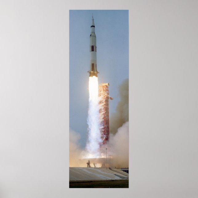 Póster Lanzamiento del Apolo 13 (Frente)