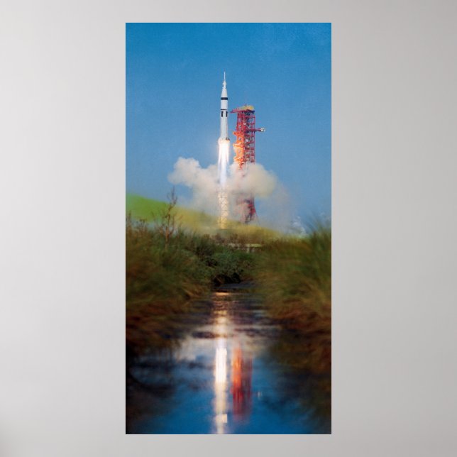 Póster Lanzamiento Skylab 4 (Frente)