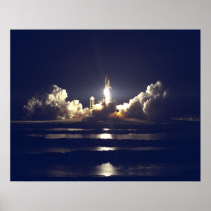 Póster Lanzamiento STS-86