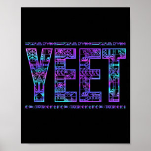 Póster Lanzar Tribal Vintage Dicho Divertido Meme Jerga M
