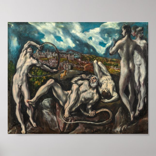 Póster Laocoön | El Greco | (Frente)