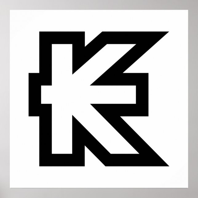 Póster Laos Kip Lao/Rótulo de Dinero Laotiano (Frente)