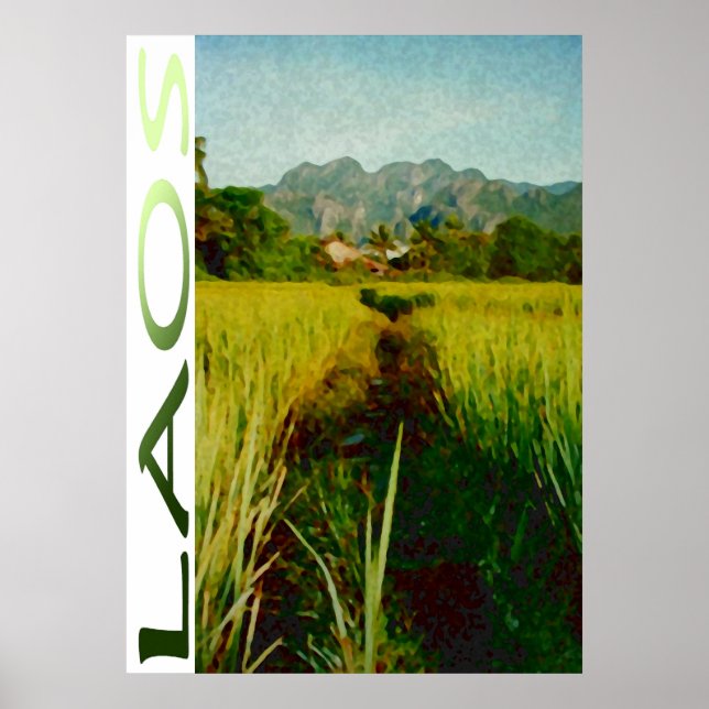 Póster Laos Poster (Frente)
