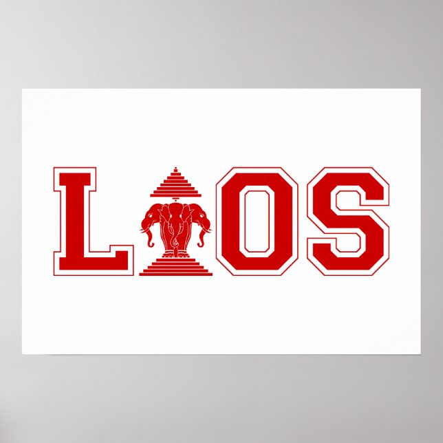 PÓSTER LAOS UNIVERSITY (Frente)