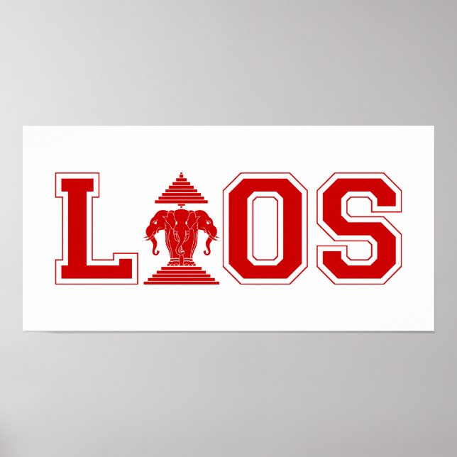 PÓSTER LAOS UNIVERSITY (Frente)