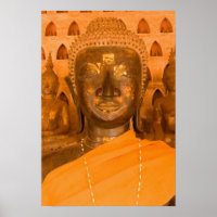 Laos, Vientiane, una de 6840 imágenes de Buda en 2