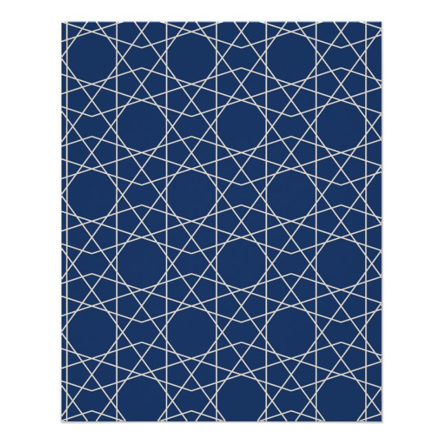 Póster Lapis Ivory Geometría (Anverso)
