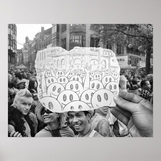 Póster Lápiz Vs Cámara - (Frente)