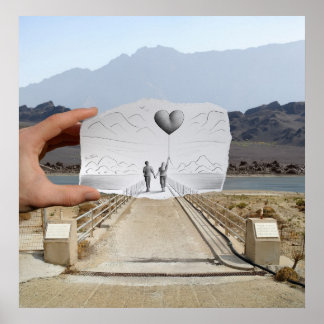 Póster Lápiz Vs Cámara - Amantes