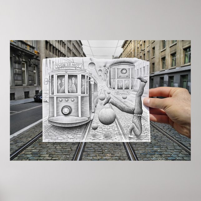 Póster Lápiz Vs Cámara - Esto No Es Gravedad (Frente)