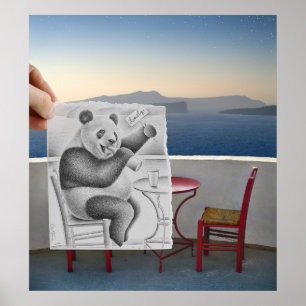 Póster Lápiz Vs Cámara - Solitario