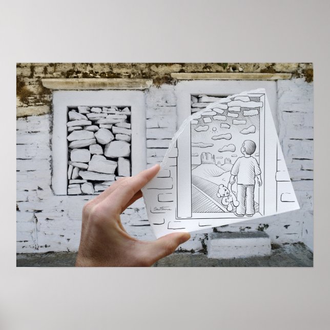 Póster Lápiz Vs Cámara - Sueño infantil (Frente)