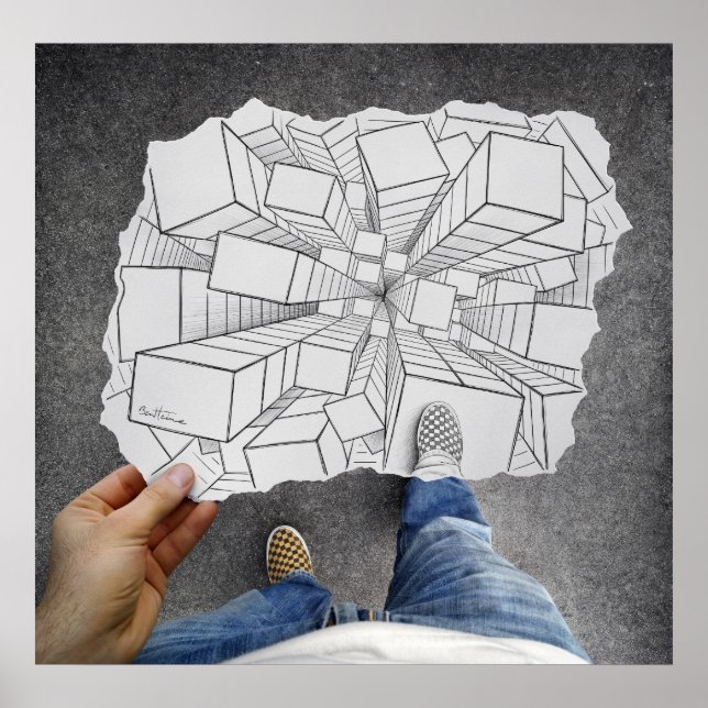 Póster Lápiz Vs Cámara - Vértigo (Frente)