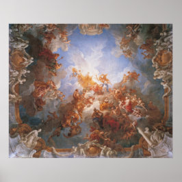 Póster L'Apothéose d'Hercule - Lemoyne - Versailles