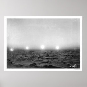 Póster Lapso de tiempo de Sun de medianoche 1911